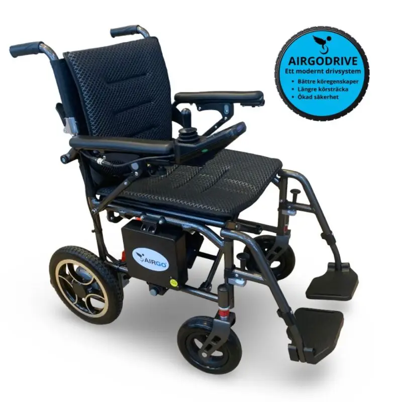 Airgo X1 Elrullstol från vänster sida