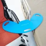 Airgo butterfly glidbräda vid förflyttning mellan säng och rullstol